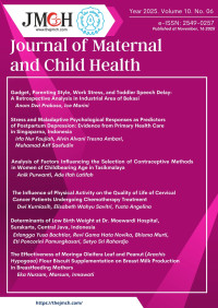 Image of Journal of Maternal and Child Health Vol. 10 No. 6 Tahun 2025
