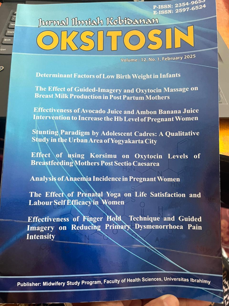Jurnal Ilmiah Kebidanan : Oksitosin Vol.12 No.2