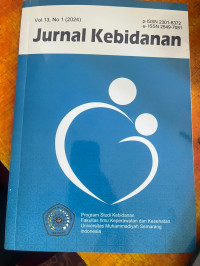Image of Jurnal Kebidanan Vol 13, No.1 2024